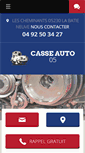Mobile Screenshot of casseauto05.com
