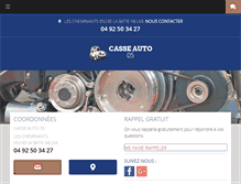 Tablet Screenshot of casseauto05.com